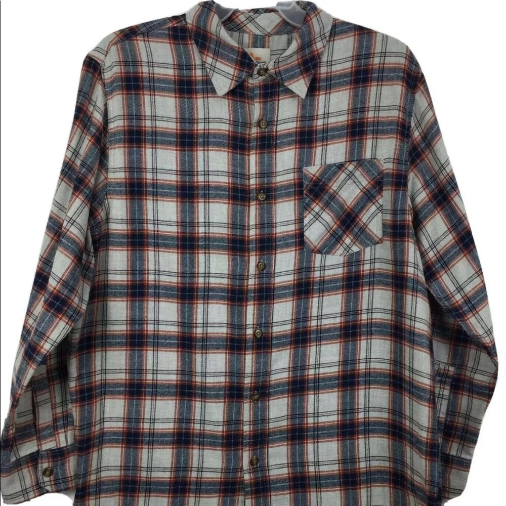 Field & Stream Plaid Flannel Lumberjack Work Shirt